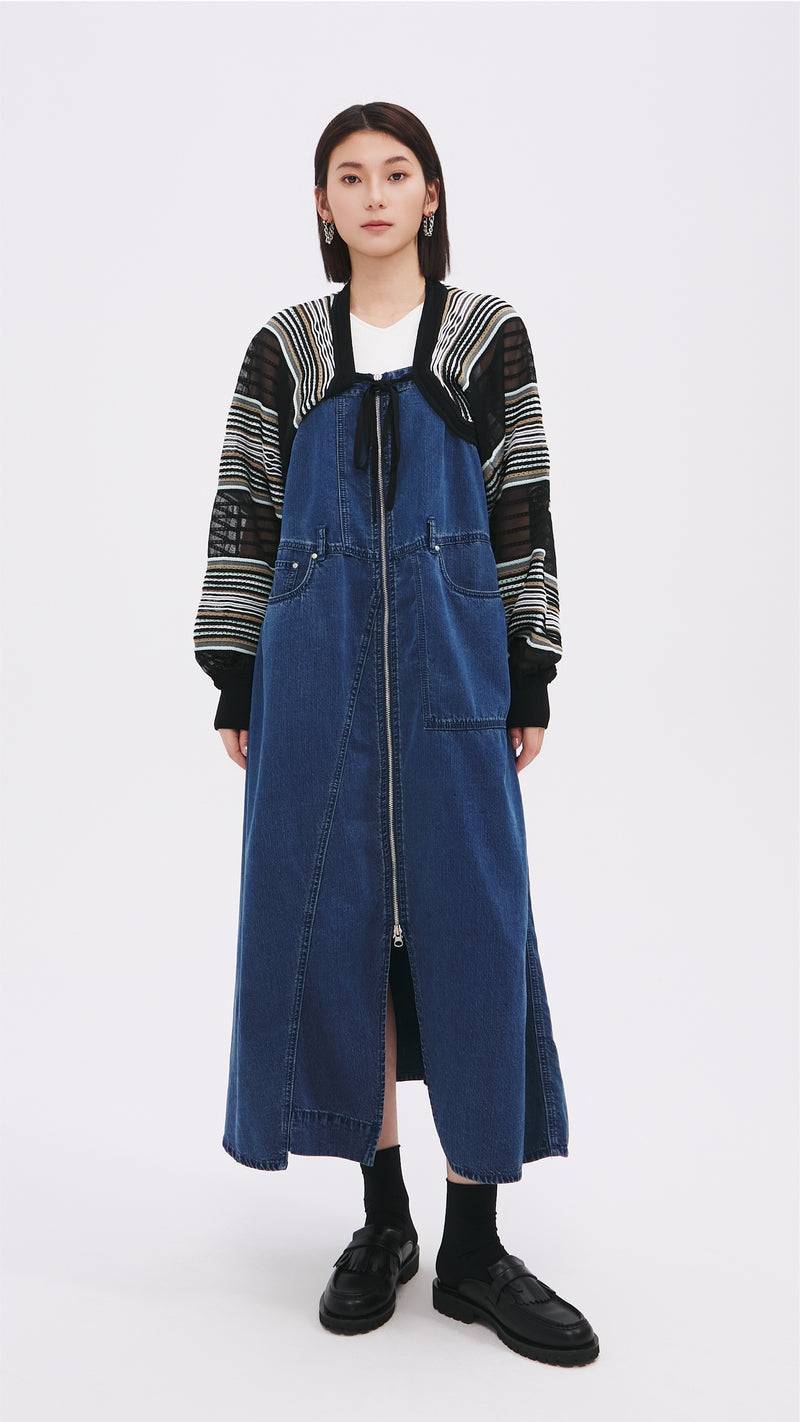 Rebuilt Denim Dress