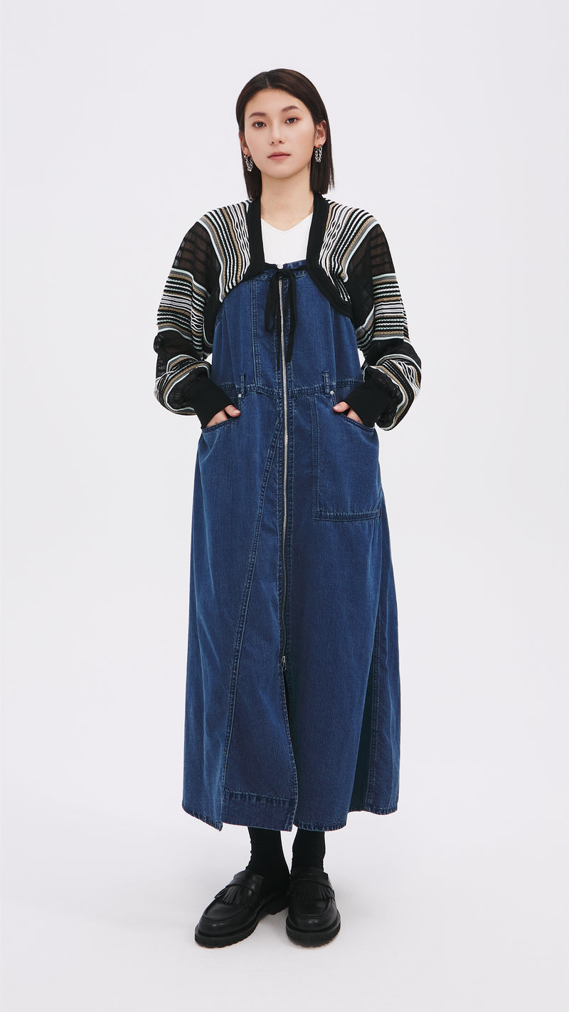 Rebuilt Denim Dress
