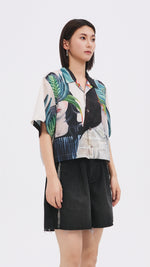 Mariko Enomoto Printed Short Sleeves Shirt