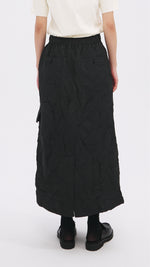 Distort Pleated Military Skirt