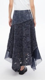 Cold-dye Lace Skirt