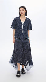Cold-dye Lace Skirt