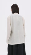 Sheer Fabric Blazer