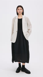 Sheer Fabric Blazer