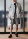 Nylon Wide Shorts