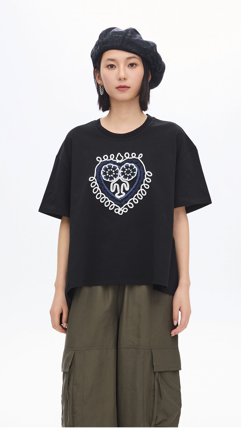 Crochet Patch Tee