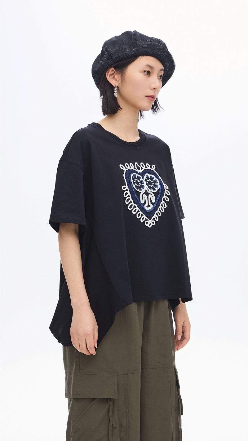 Crochet Patch Tee