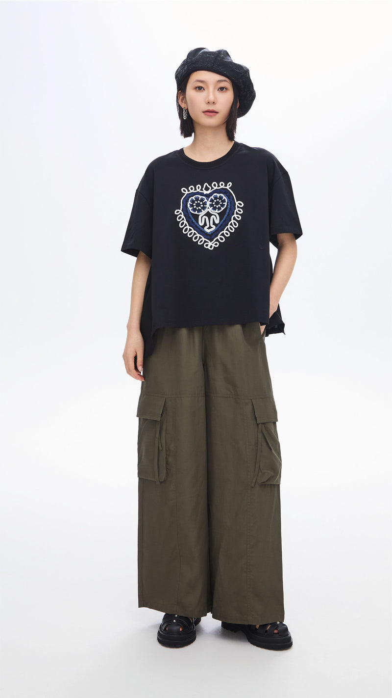 Crochet Patch Tee