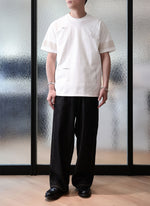 Cotton Chain-Stitch Graphic Top