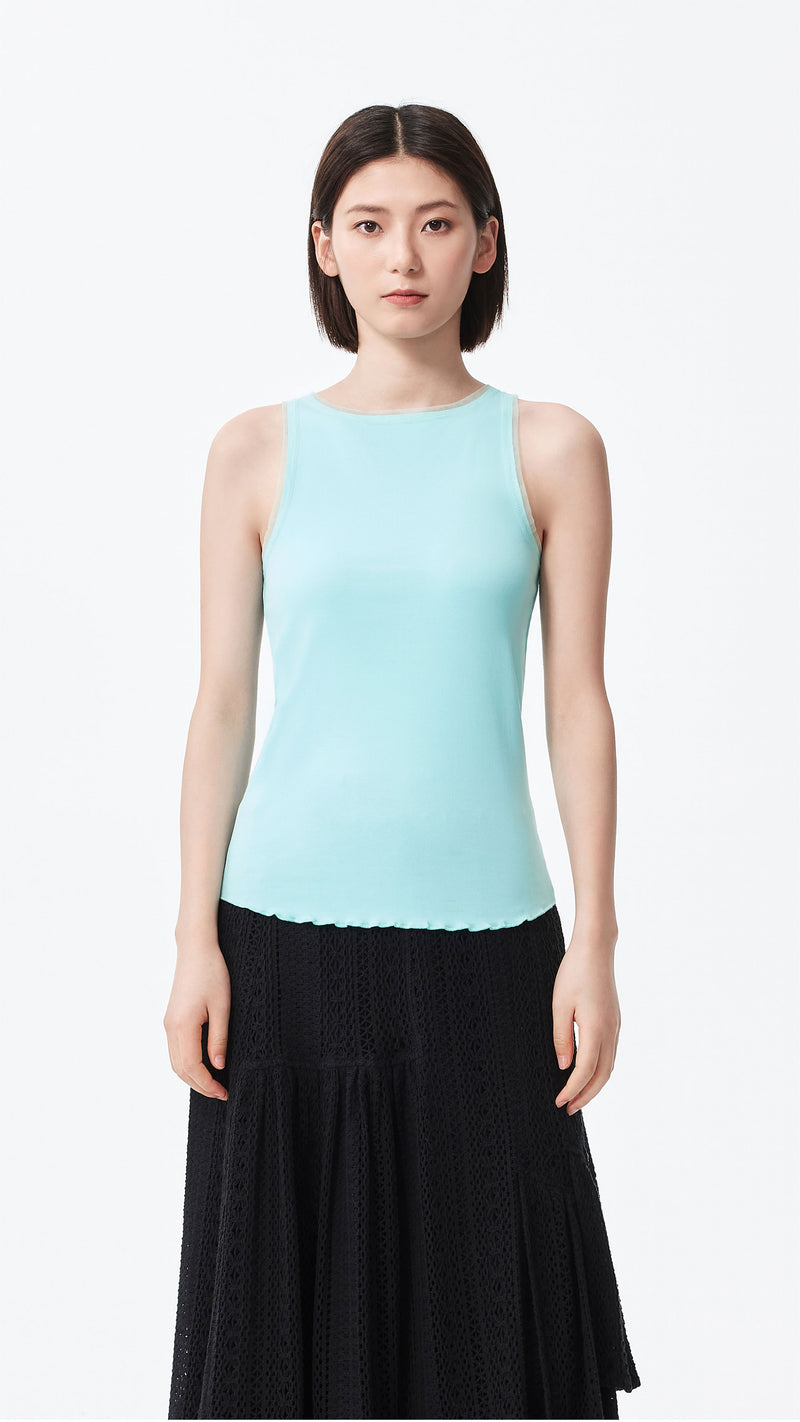 Cutout Tank Top