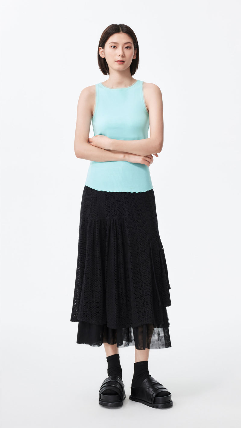 Cutout Tank Top