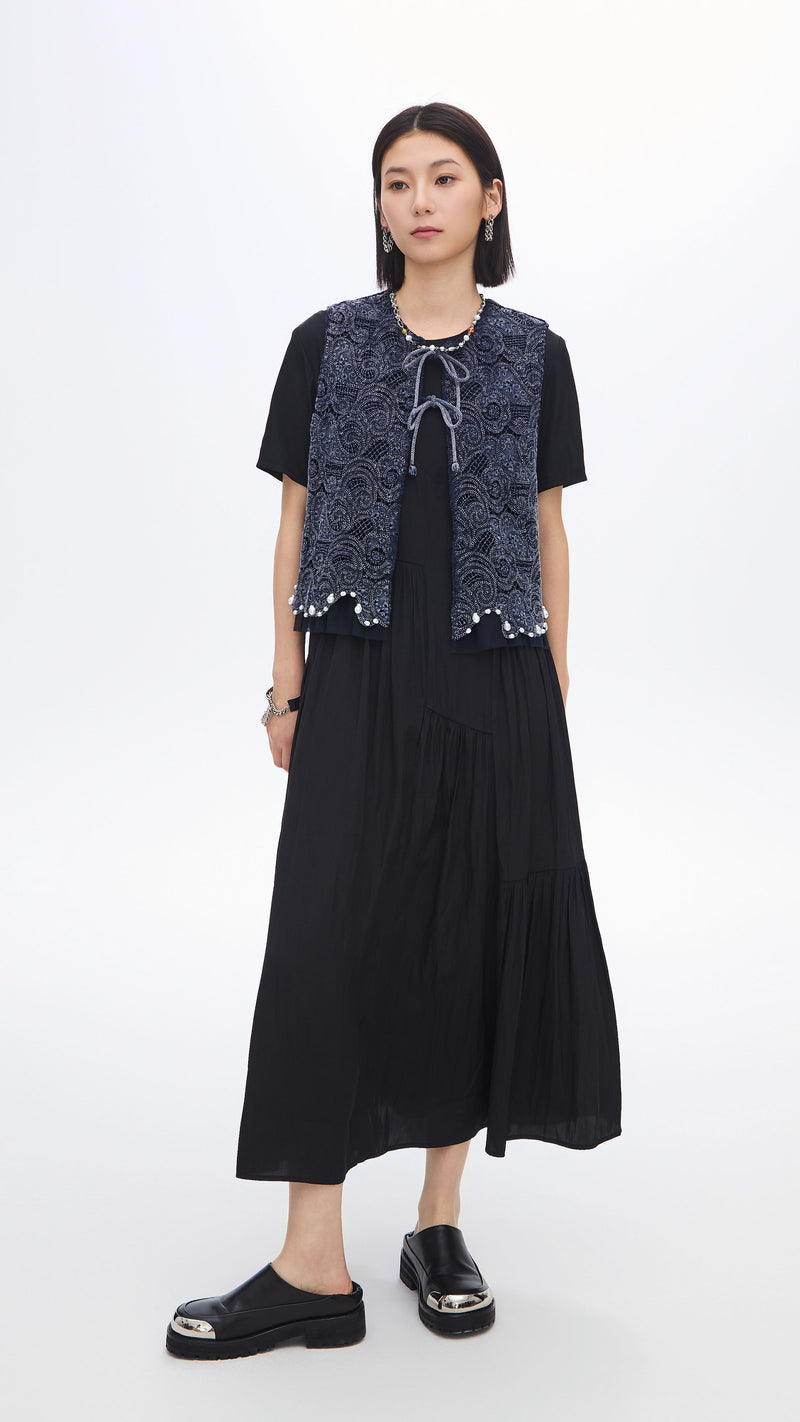 Cold Dye Lace Waistcoat