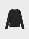 Mock-neck Sheer Top