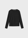 Mock-neck Sheer Top