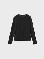 Mock-neck Sheer Top