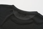 Mock-neck Sheer Top
