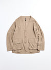 Lenzing Ecovero Air Collarless Blazer
