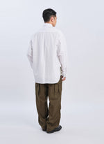 Cotton Seersuckers Classic Collar Shirt