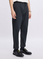 Indigo Cotton Linen Pants