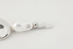 Glamour Distort Hairclip Set With Faux Pearl
