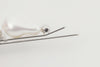 Glamour Distort Hairclip Set With Faux Pearl