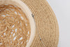 Raffia Straw Hat With Hat Chain